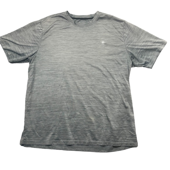 Ariat Other - Ariat Tek XL Heat‎ Series Grey Short Sleeve *READ* small hole on arm